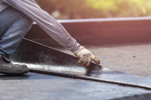 Professional Interior Drainage System technician working in Highland Park, MI